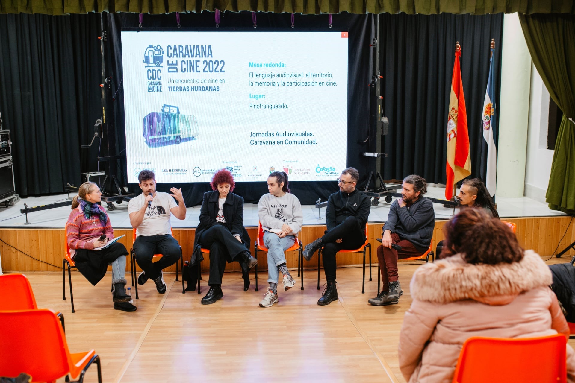El Proyecto Caravana de Cine Ciudadana inició su andadura por Las Hurdes el en el marco de unas jornadas audiovisuales para técnicos, instituciones y comunidad educativa