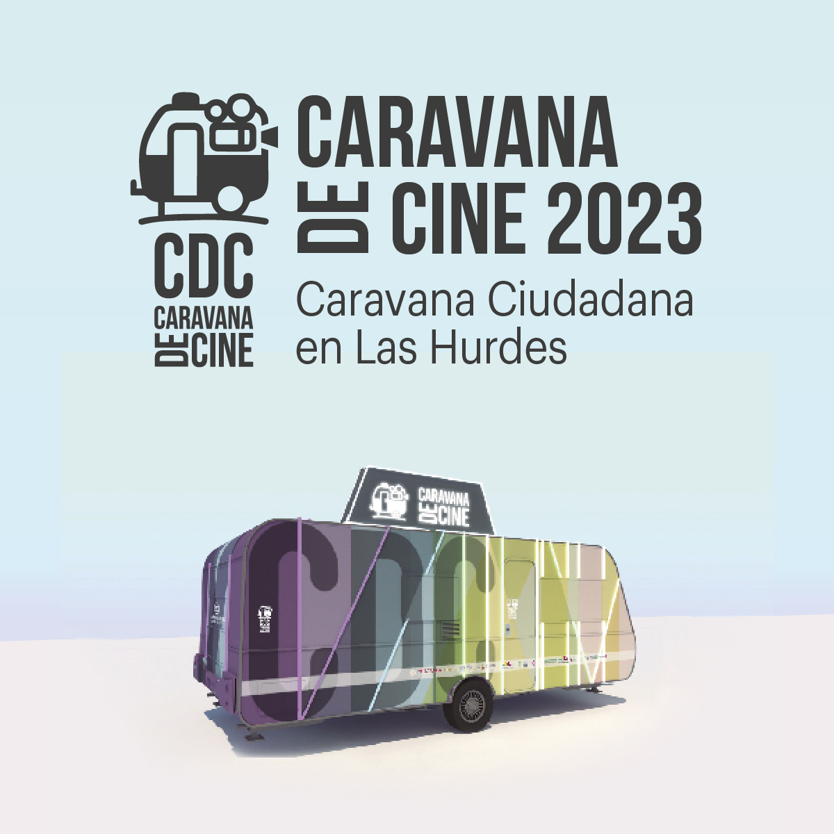 La Caravana de Cine rodará por Las Hurdes hasta agosto con un intenso plan de mediación cultural especializado en el audiovisual
